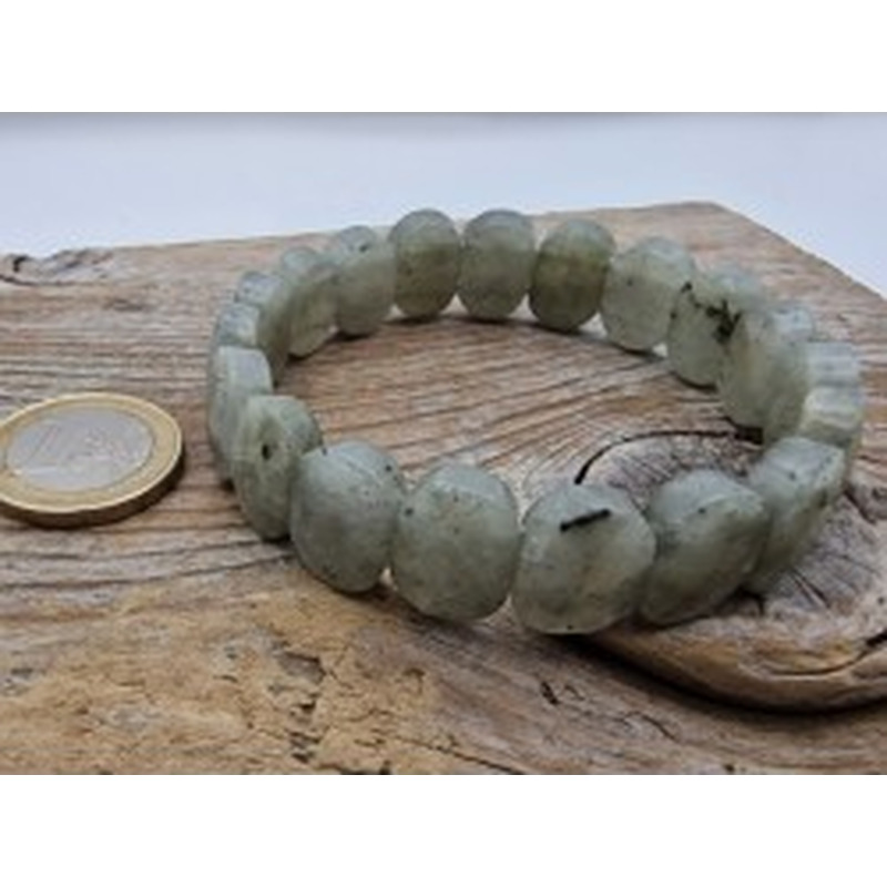 Labradorit 15mm Armband facettiert 2