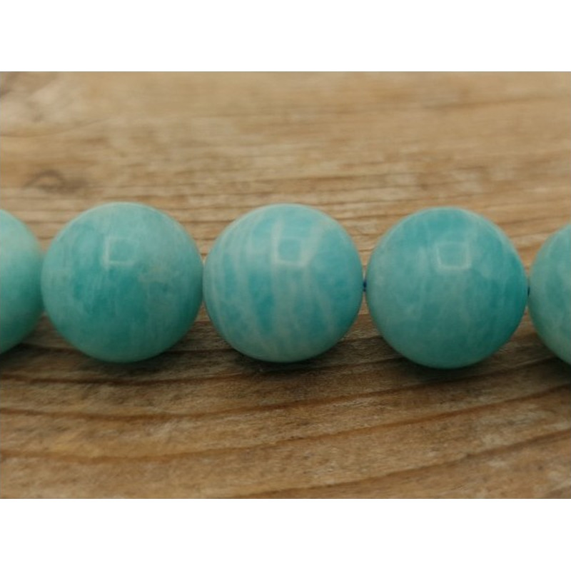 Amazonitkette 12mm