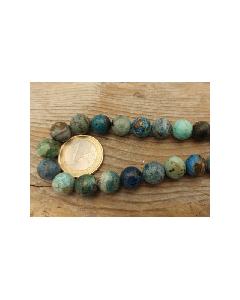 Blauer Opal Kette 10mm