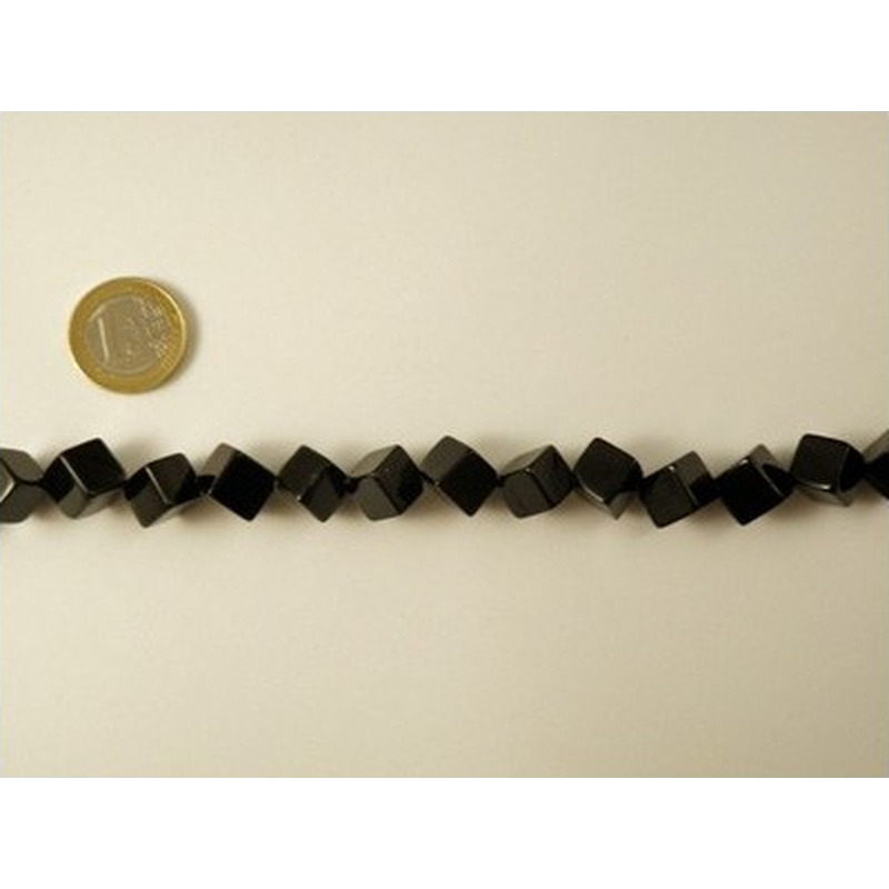 Onyxkette Quader 10mm
