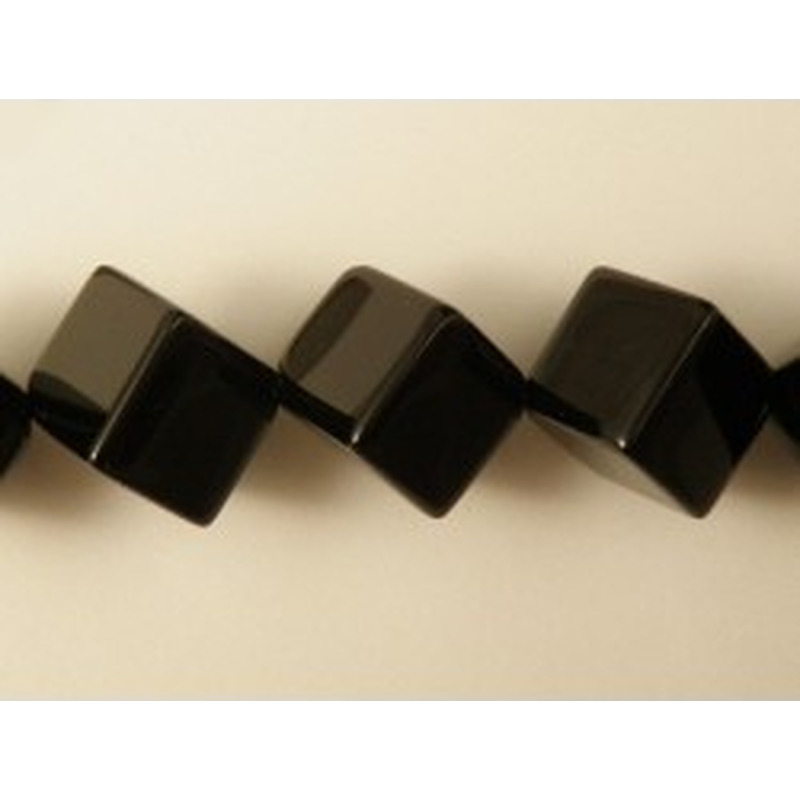 Onyxkette Quader 14mm