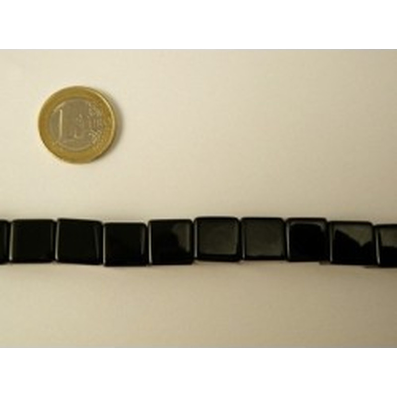 Onyxkette Quader 12mm