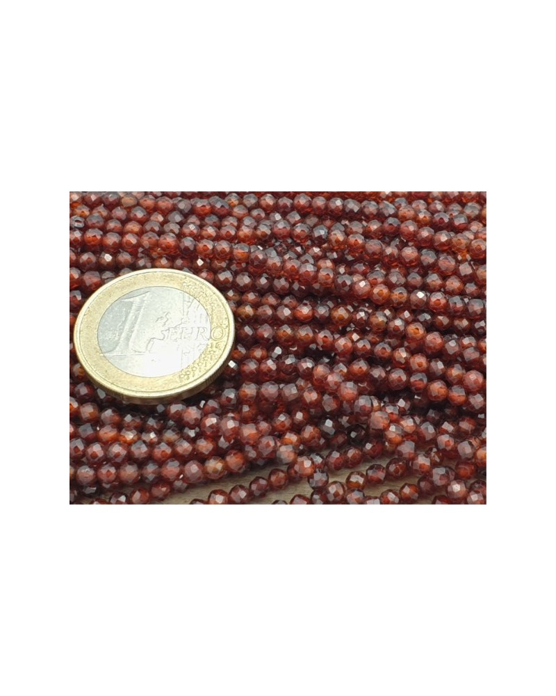 Zirkoniakette-stark funkelnd-facettiert 3mm
