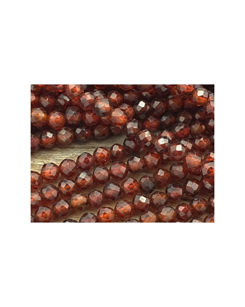 Zirkoniakette-stark funkelnd-facettiert 3mm