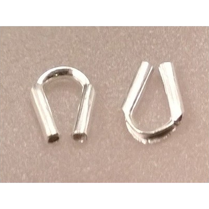 Drahtschutz 0.8mm, 925 Silber, 2 Stk