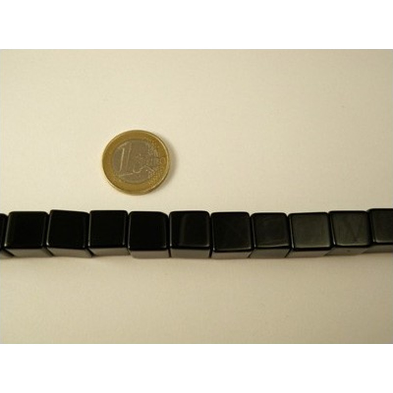 Onyxkette Quader 12mm