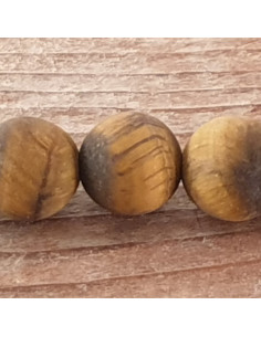 Tigeraugekette matt 8mm
