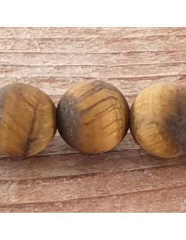 Tigeraugekette matt 8mm