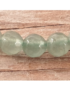 Aventurinkette facettiert 4mm