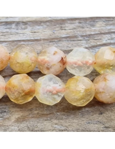 Zitrinkette (Citrin) facettiert 4mm