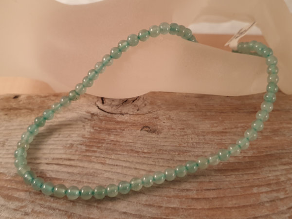 aventurin necklace 4mm