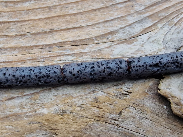 hematite necklace lavalook 4x13mm