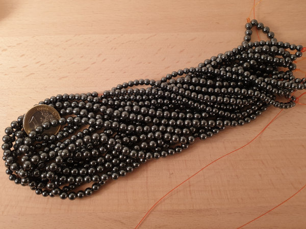 10 strand hematite necklace (4,5mm)