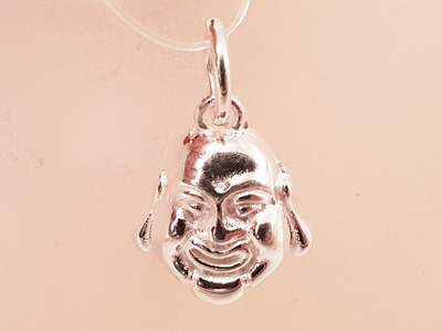 charm 17mm, silver