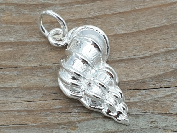 Charm Schnecke 25mm, Silber