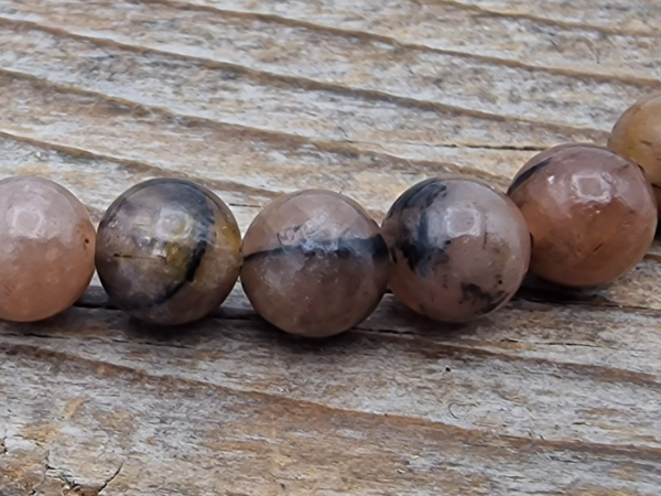 chiastolite necklace 6mm