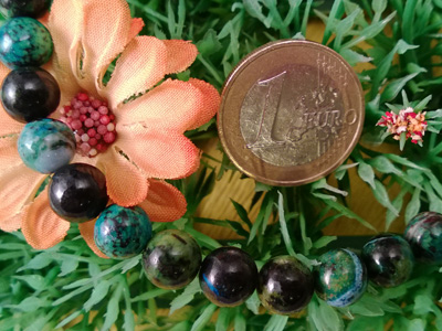 Chrysokollimitatkette 8mm