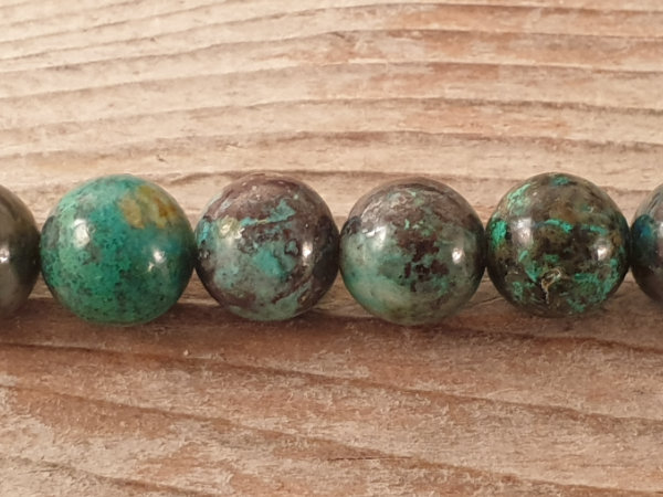chrysocolla necklace 8mm