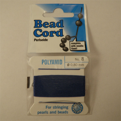 Bead cord blue no.4 (d=0.60mm)