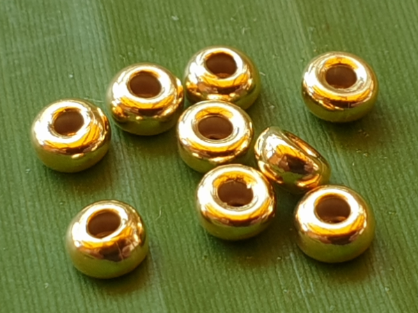 Zwischenteil, Scheibe 3x2mm Goldfilled