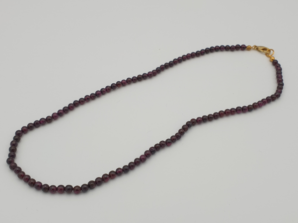 garnet necklace 4/46cm