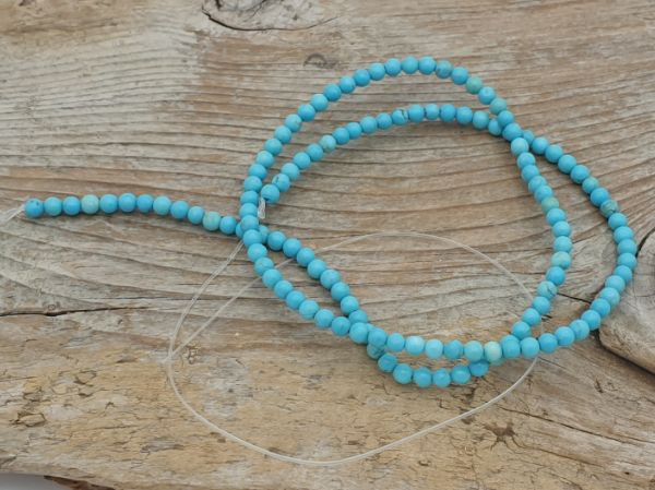 turquoiseimitation necklace (howlithe) 3mm