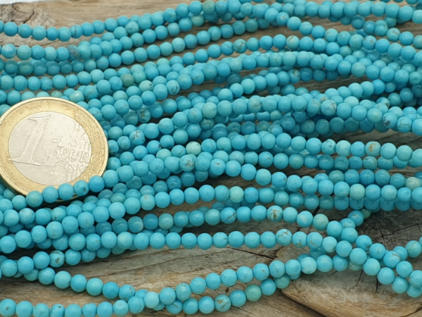 turquoiseimitation necklace (howlithe) 3mm