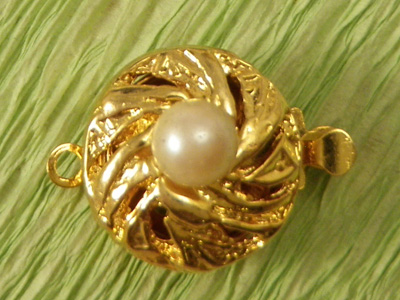 clasp brass gold plated
