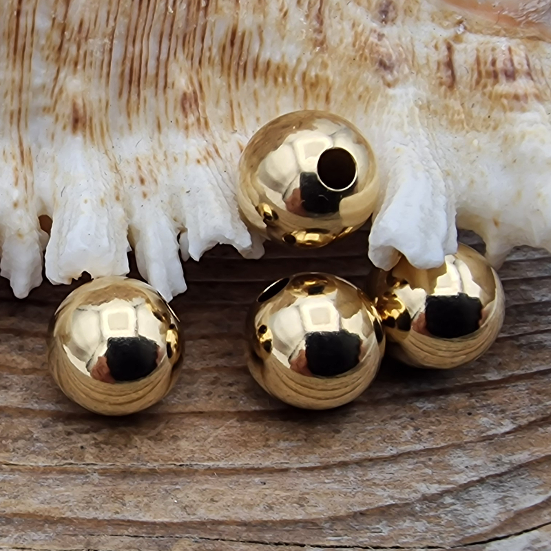 Zwischenteil, Kugel 10mm Goldfilled