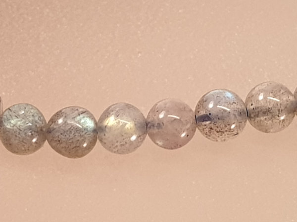 labradorite necklace 4mm