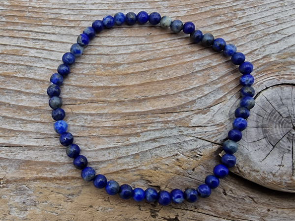 Lapislazuli 4mm Armband