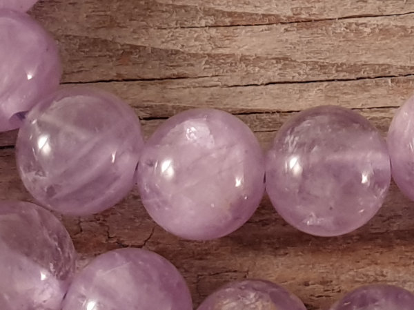 Lavendelamethystkette (Lavendelquarz) 8mm