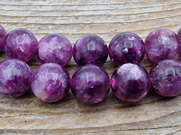 lepidolite necklace 8mm