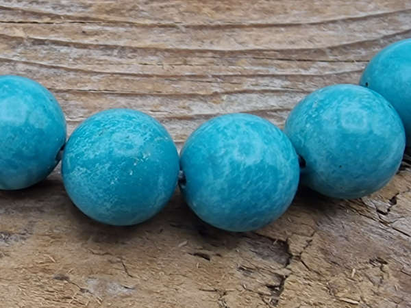 turquoiseimitation necklace (magnesite) 10mm