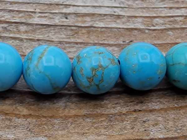 turquoiseimitation necklace (magnesite) 6mm