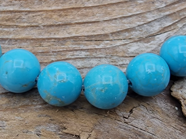 turquoiseimitation necklace (magnesite) 8mm