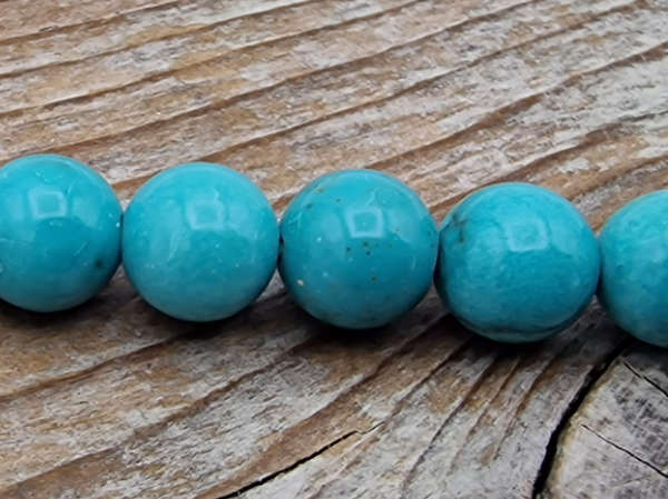 turquoiseimitation necklace (magnesite) 6mm