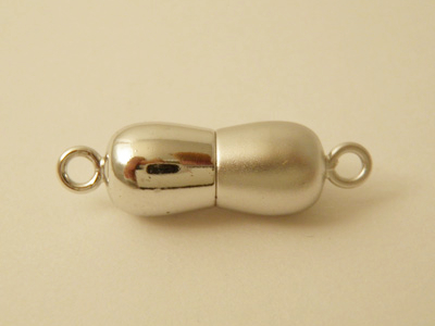 Magnetschliesse 7*23mm rhodiniert