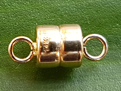 magnetic clasp 4.5mm 14K 585 GOLD