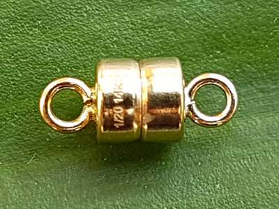 magnetic clasp 4.5mm goldfilled