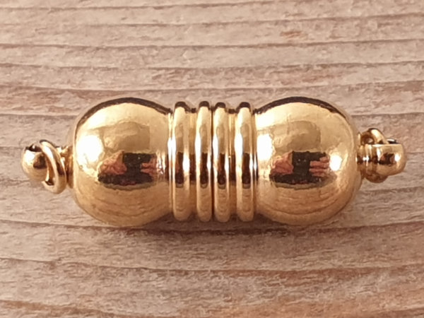 Magnetschliesse 8*23mm vergoldet