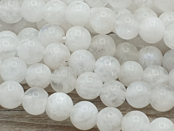 moonstone necklace 5mm