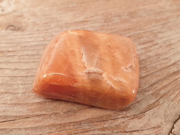 moonstone orange tumbled stone