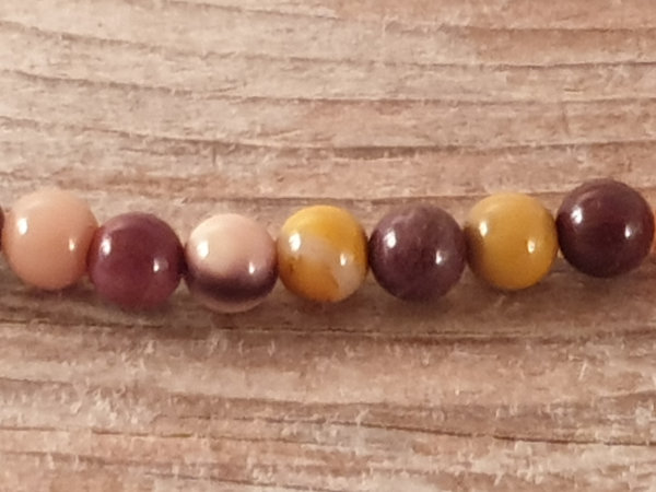 mookaite necklace 4mm