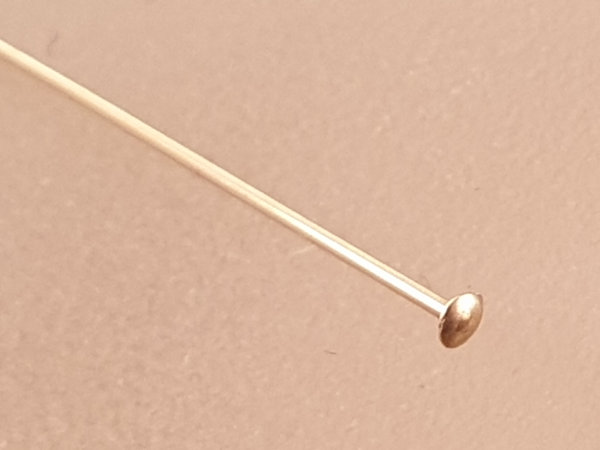 pin 0,5x50mm, goldfilled