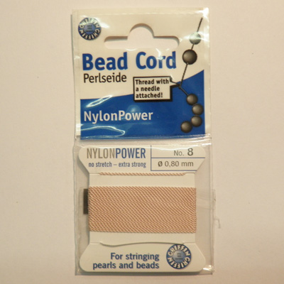 Bead cord light pink no.12 (d=0.98mm)
