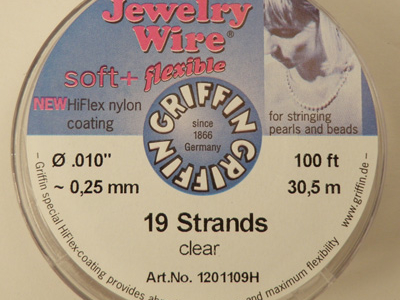 Jewelry Wire 0.25mm/30.5m/19str