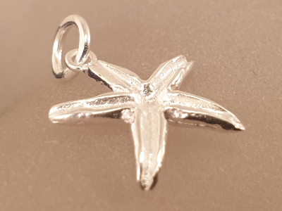 charm 16mm, silver