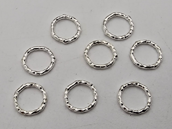 ring 7mm, closed, silver