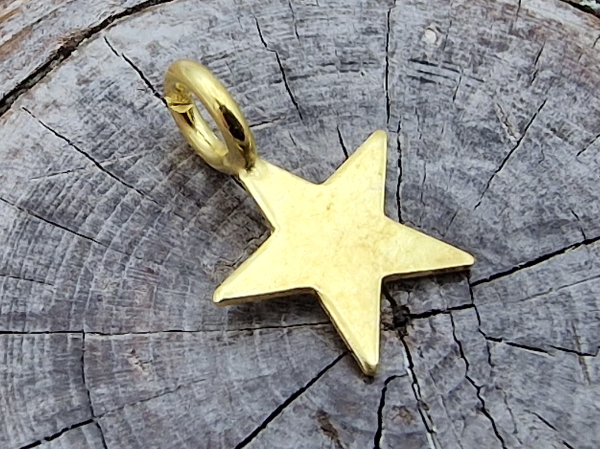charm 11mm, silver gold plated